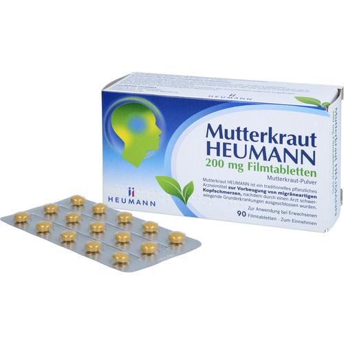 Mutterkraut Heumann 200 mg Filmtabletten 90 St HEUMANN PHARMA GmbH & Co. Generica bei onfy.de kaufen 19283242
