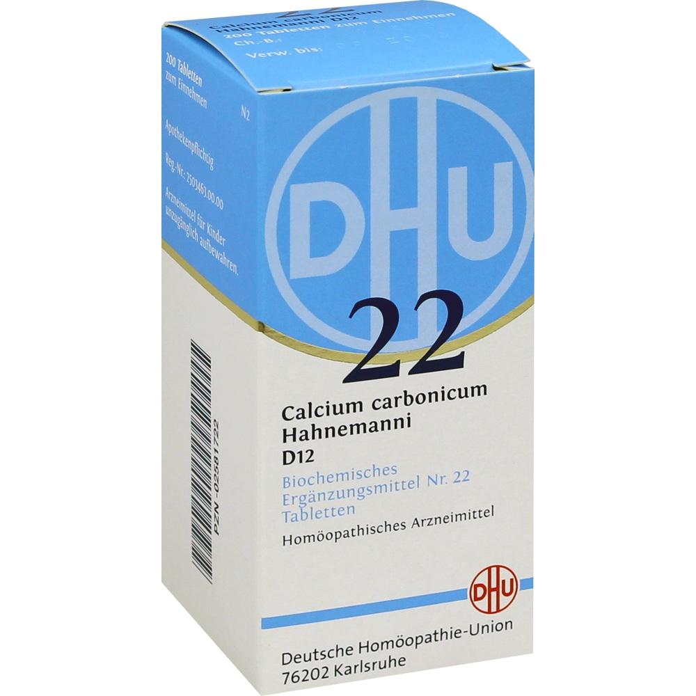 Biochemie Dhu 22 Calcium Carbonicum Hahnemanni D12 null
