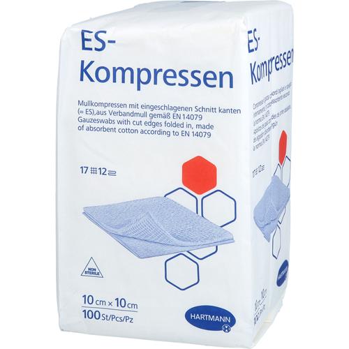 Es-Kompressen Unsteril 10x10 cm 12Fach 100 St EurimPharm Arzneimittel bei onfy.de kaufen 18427756