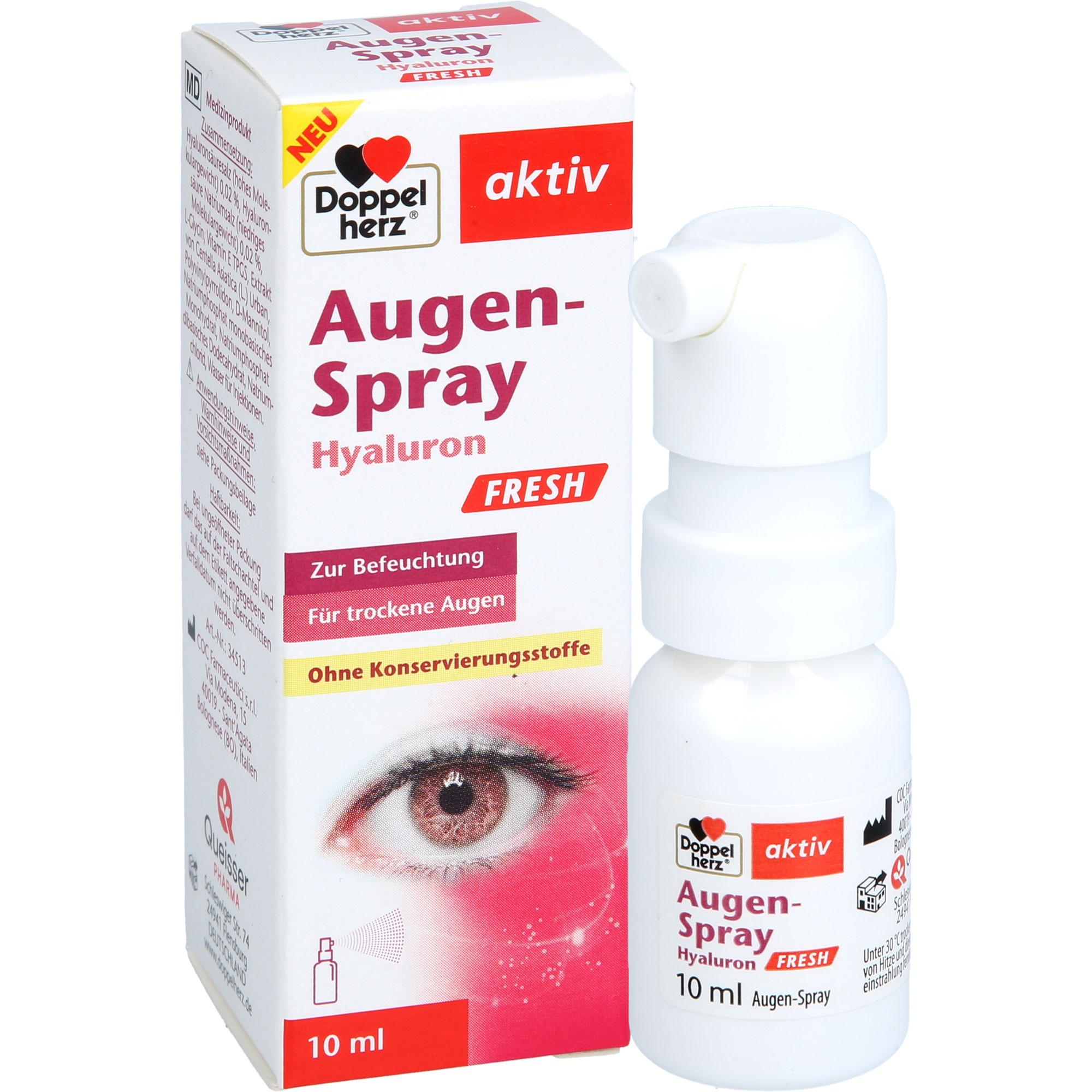 Doppelherz Augen-Spray Hyaluron Fresh 10 ml Queisser Pharma bei onfy.de kaufen 19067685