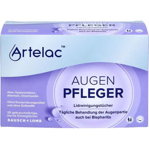 Artelac Augenpfleger Lidreinigungstücher 20 St Dr. Gerhard Mann Chem.-pharm.Fabrik bei onfy.de kaufen 19346221