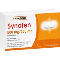 Synofen 500 mg/ 200 mg Filmtabletten null