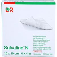 Solvaline N Kompressen 10x10 cm Steril null