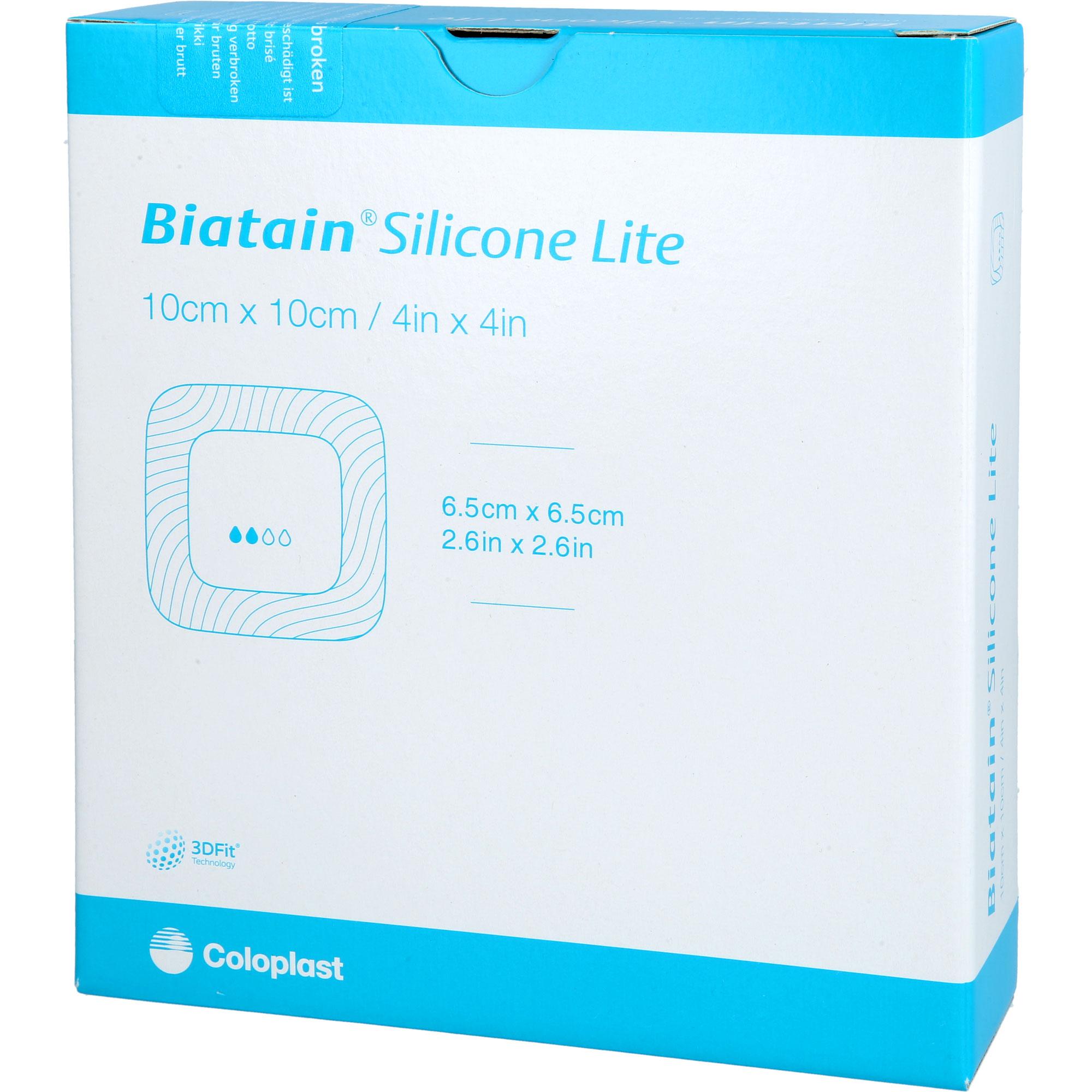 Biatain 10x10 Silicone Lite 10 St ApoHomeCare bei onfy.de kaufen 19723190