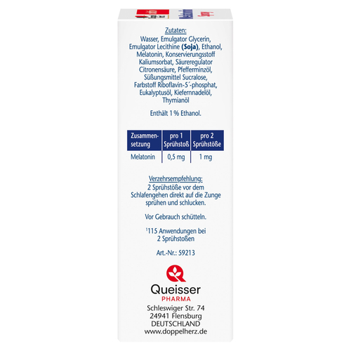 Doppelherz Melatonin Spray 30 ml Queisser Pharma bei onfy.de kaufen 19152741