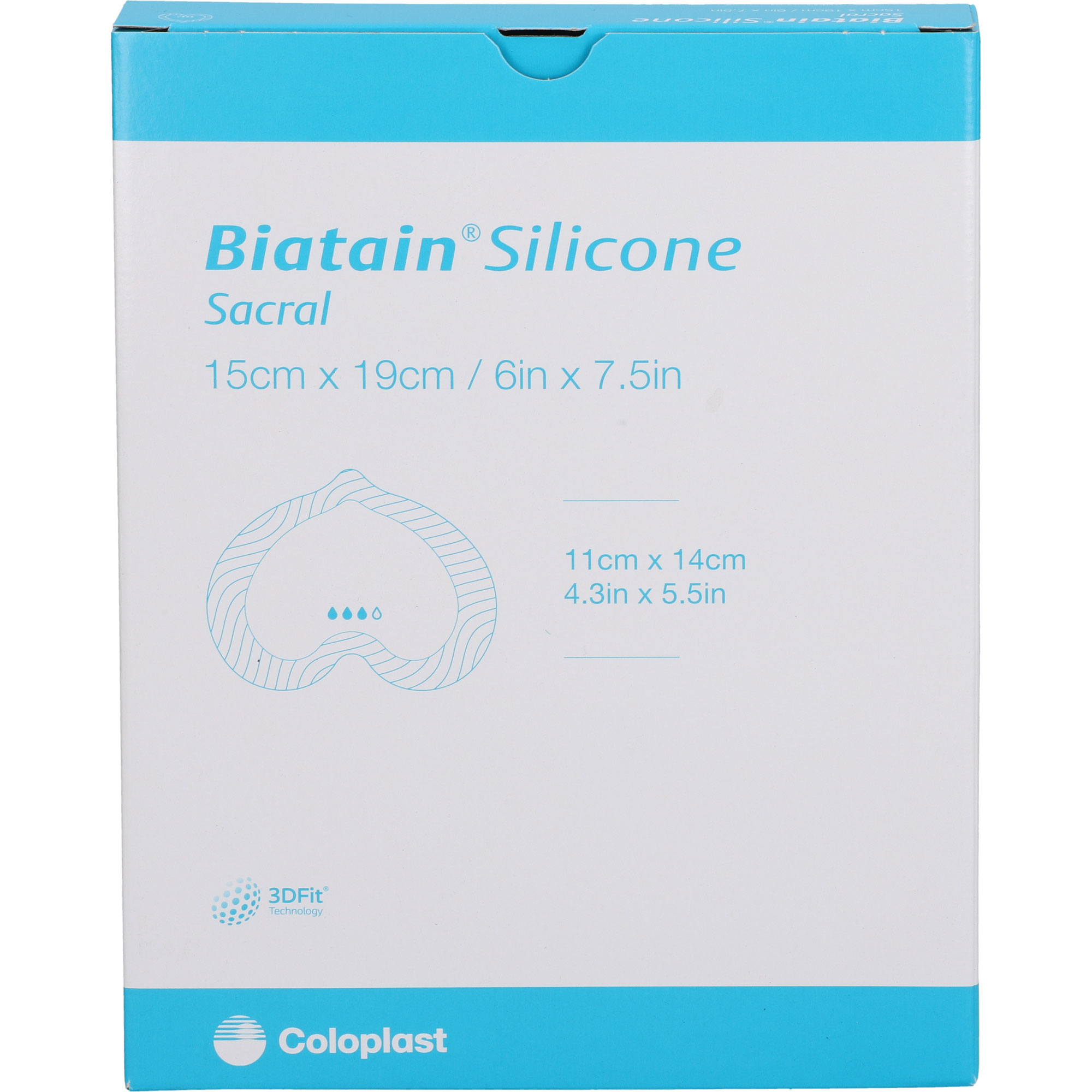 Biatain 15x19 Silicone Sakrum Klein null
