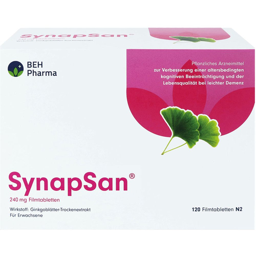 Synapsan 240 mg Filmtabletten 120 St BEH Pharma bei onfy.de kaufen 18673751
