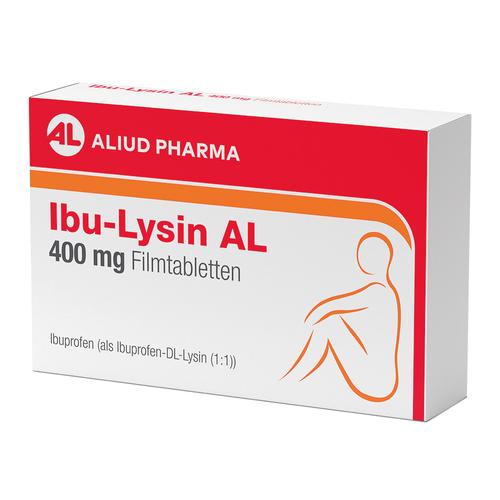 Ibu-Lysin Al 400 mg Filmtabletten 20 St ALIUD Pharma bei onfy.de kaufen 18021250