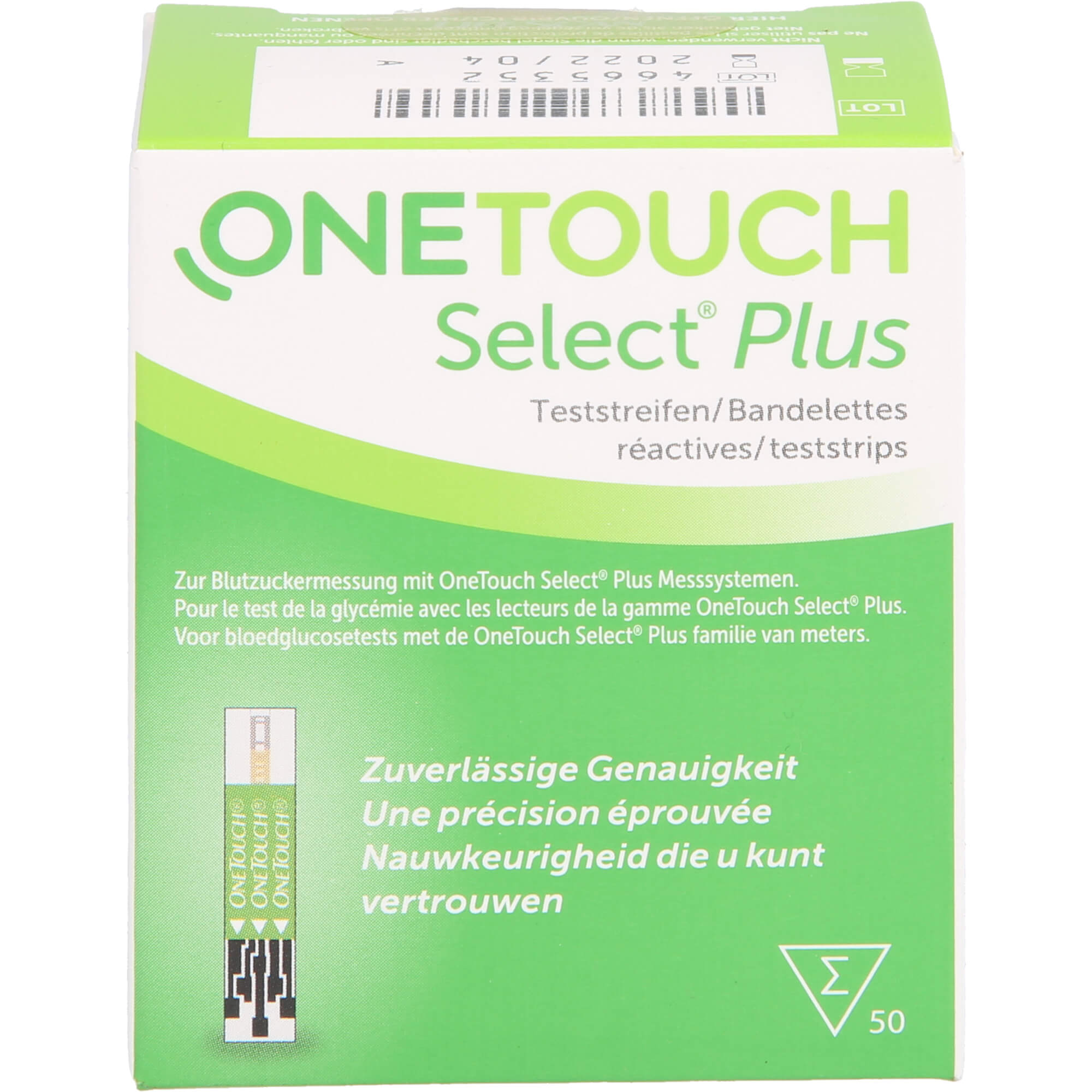One Touch Select Plus Blutzucker Teststreifen null