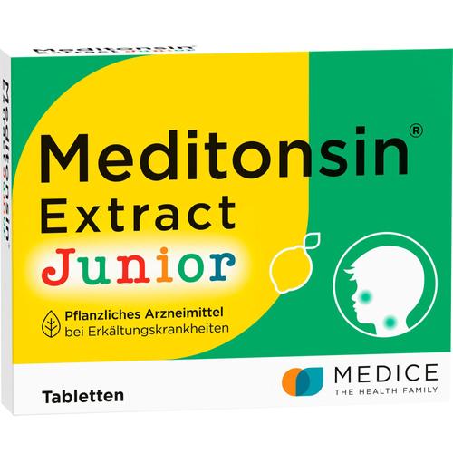Meditonsin Extract Junior Pflanzl. Erkältungstabl. 60 St MEDICE Arzneimittel Pütter bei onfy.de kaufen 19846892