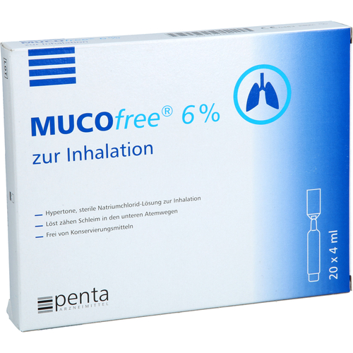 Mucofree 6% Zur Inhalation 20x4 ml Penta Arzneimittel bei onfy.de kaufen 17123965