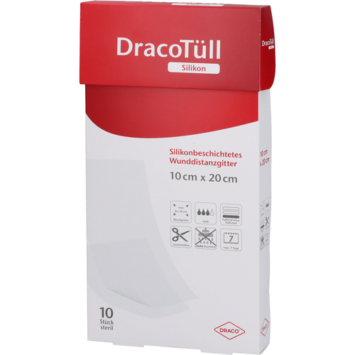 Dracotüll Silik.10x20cm Silikonbesch.wundkont.aufl 10 St Dr. Ausbüttel bei onfy.de kaufen 16632498