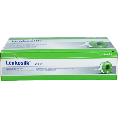 Leukosilk 1.25 cmx5 M 24 St Crosp Medical bei onfy.de kaufen 19923061