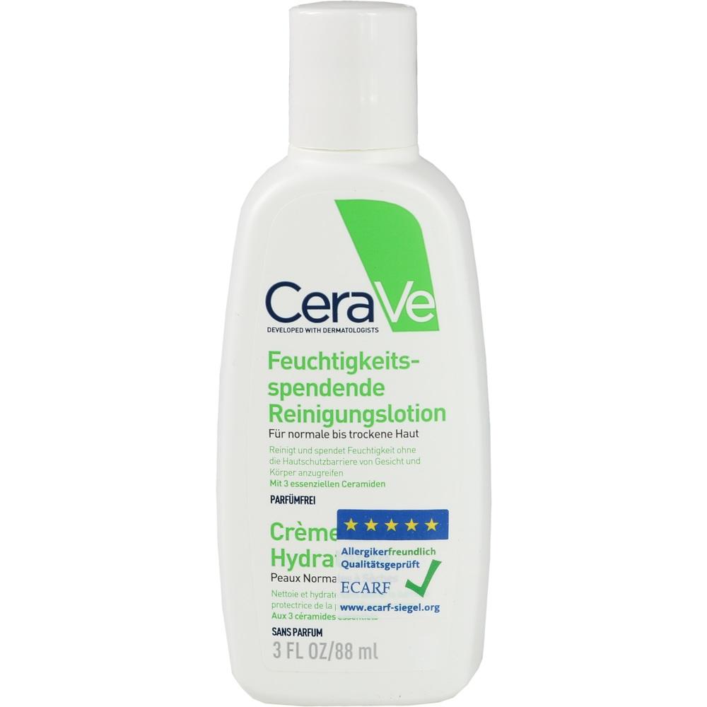 CeraVe Feuchtigkeitscreme & Reinigungsgel Set – Mit Ceramiden & Hyaluron Für Trockene Haut