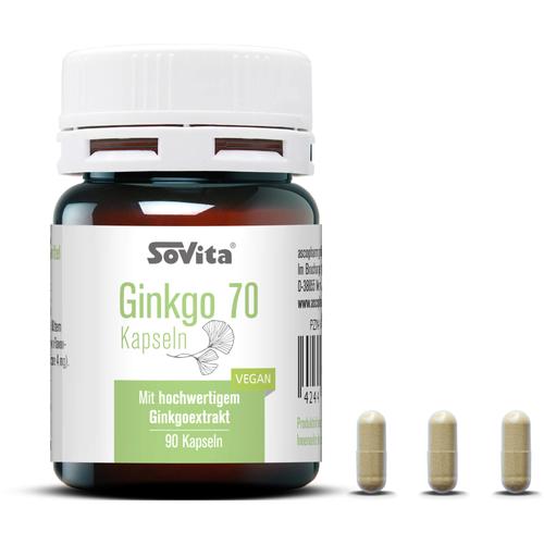 Sovita Ginkgo 70 Kapseln 90 St ascopharm bei onfy.de kaufen 14177096