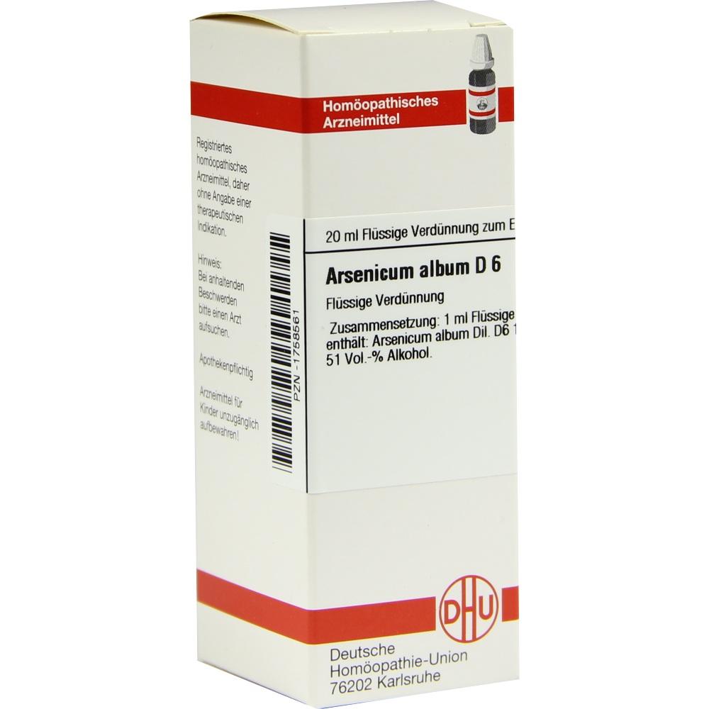 Arsenicum Alb D 6 null
