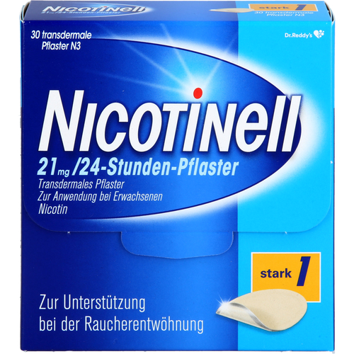 Nicotinell 21 mg / 24-Stunden-Pflaster 30 St Cooper Consumer Health Deutschland bei onfy.de kaufen 20277790