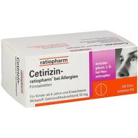 Cetirizin-Ratiopharm bei Allergien 10 mg Filmtabl. null