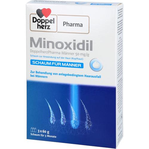 Minoxidil Doppelherzpharma Männer 50 mg/G Schaum 3x60 g Queisser Pharma bei onfy.de kaufen 18754768