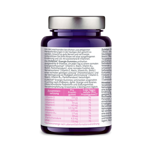 Eunova Energie Gummies 60 St STADA Consumer Health Deutschland bei onfy.de kaufen 18747136