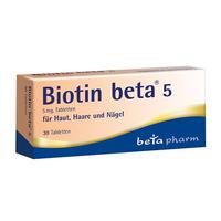 Biotin Beta 5 Tabletten null