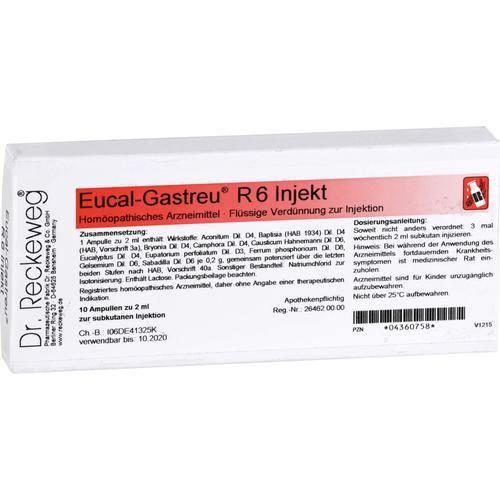 Eucal Gastreu R6 Injekt 10x2 ml Dr.RECKEWEG bei onfy.de kaufen 04360758
