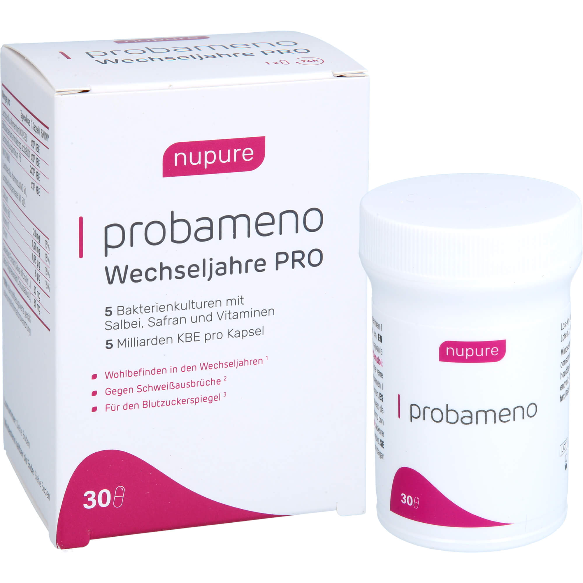 Nupure Probameno Milchsäurebakterien + Vitamine 30 St AixSwiss B.V. bei onfy.de kaufen 18889155