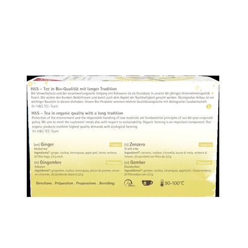 H&S Bio Ingwer 20x2 g H&S Tee - Gesellschaft bei onfy.de kaufen 17442570