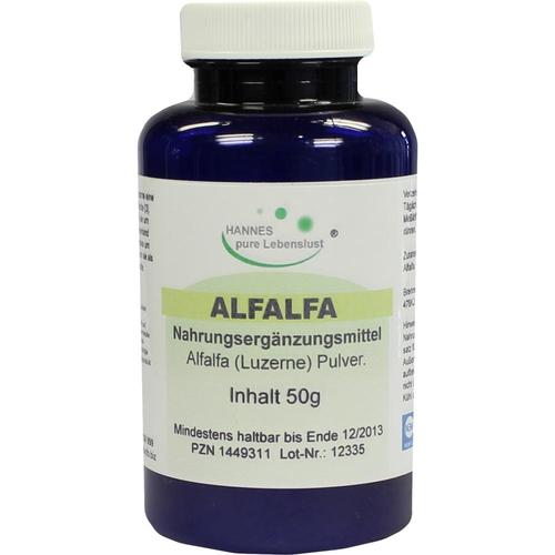 Alfalfa Pulver 50 g G & M Naturwaren Import bei onfy.de kaufen 01449311
