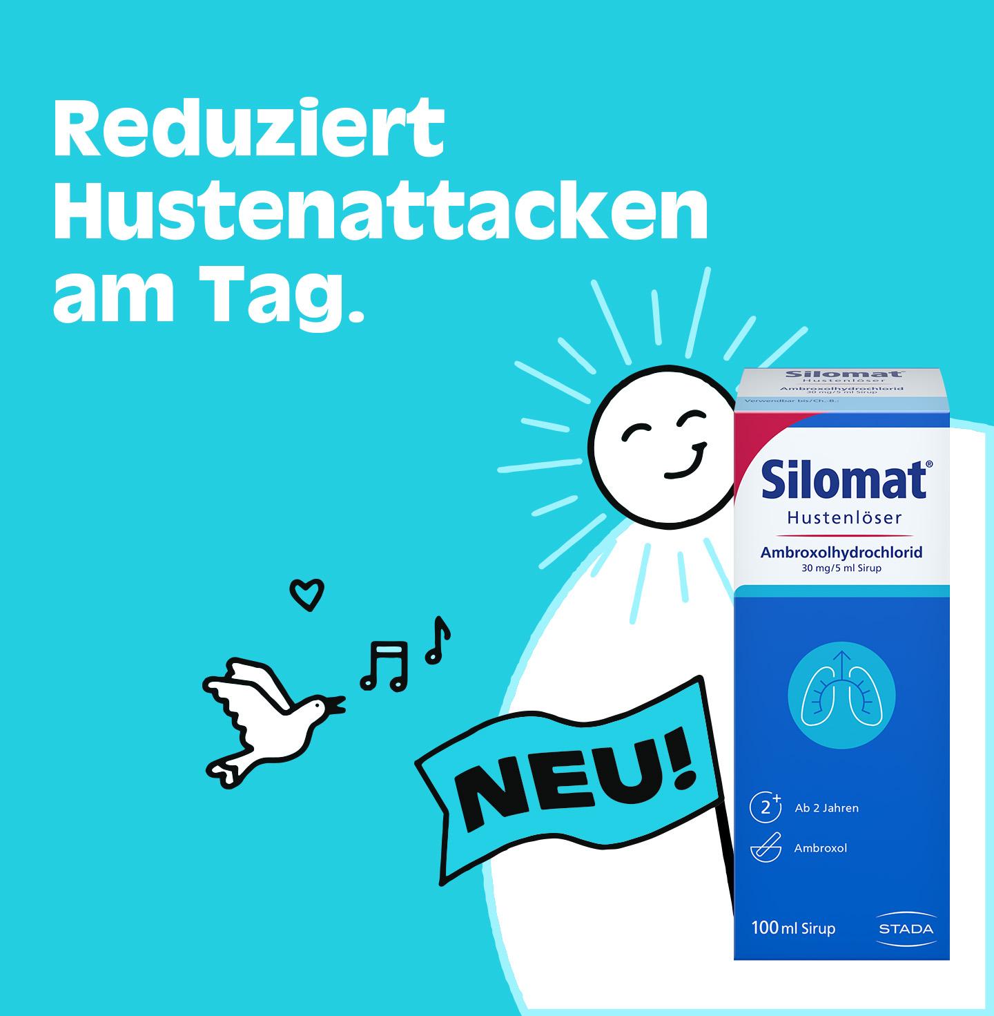 Silomat Hustenlöser Ambroxolhydrochlorid 30mg/5ml 100 ml STADA Consumer Health Deutschland bei onfy.de kaufen 18892559