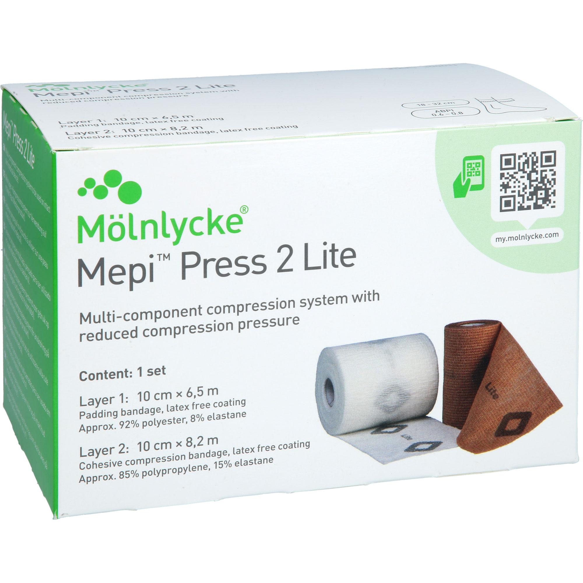 Mepi Press 2 Lite Komp.s.10cm Knöchelumf.18-32cm 1 St Mölnlycke Health Care bei onfy.de kaufen 19511861