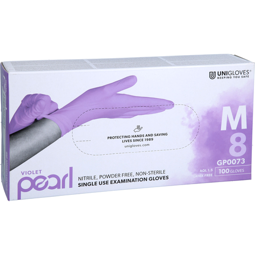 Einmalhandschuh Nitril Violett M 100 St Param bei onfy.de kaufen 18152437