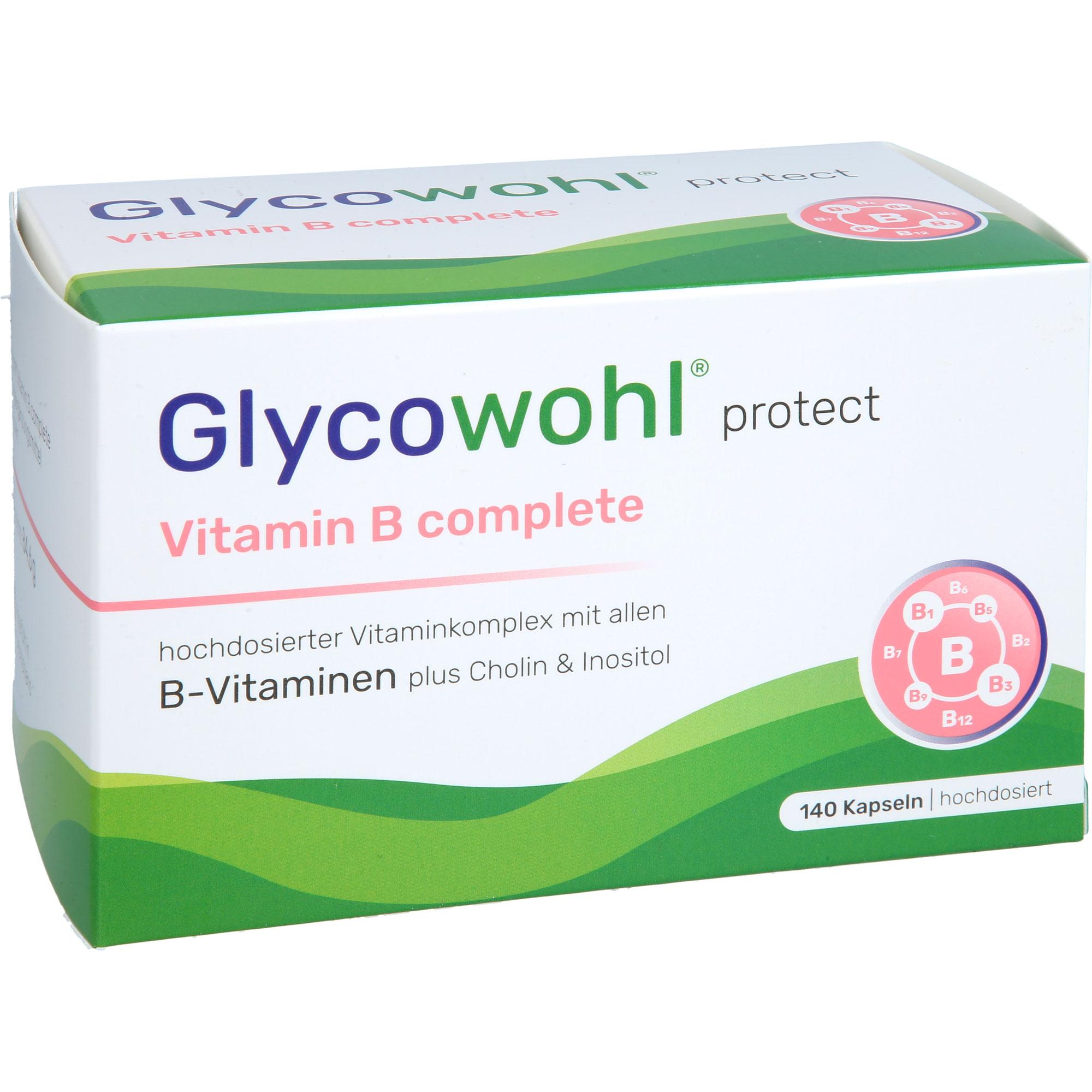Glycowohl Vitamin B Complete + Inositol + Cholin 140 St Heilpflanzenwohl bei onfy.de kaufen 19404651