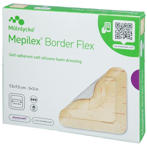 Mepilex Border Flex Schaumverb.haft. 7.5x7.5 cm 5 St Medi-Spezial bei onfy.de kaufen 19077560