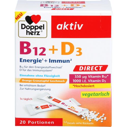 Doppelherz B12 + D3 Direct 20 St Queisser Pharma bei onfy.de kaufen 18302285