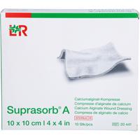 Suprasorb A Calciumalginat Kompr.10x10 cm null