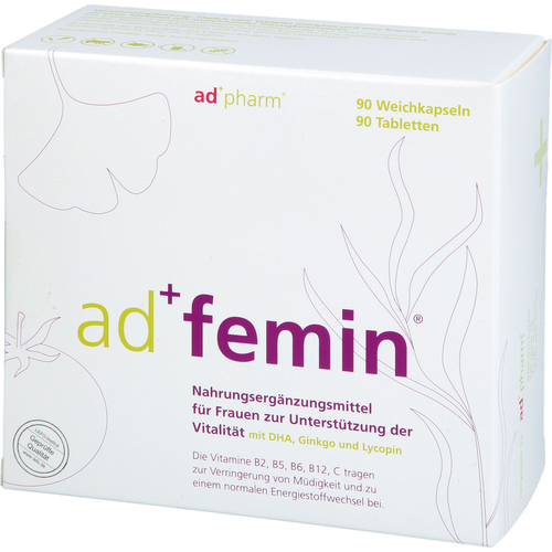 Adfemin Quartalspackung 90 Weichkap. + 90 Tabl. 1 p adpharm bei onfy.de kaufen 17844245