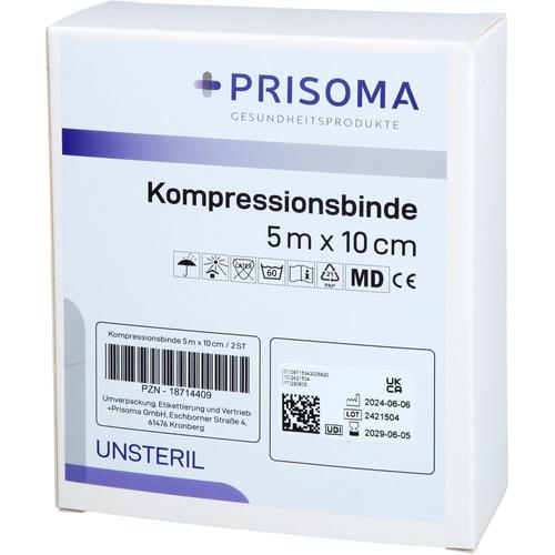 Kompressionsbinde Prisoma 5.0mx10.0cm 2 St + Prisoma bei onfy.de kaufen 18714409