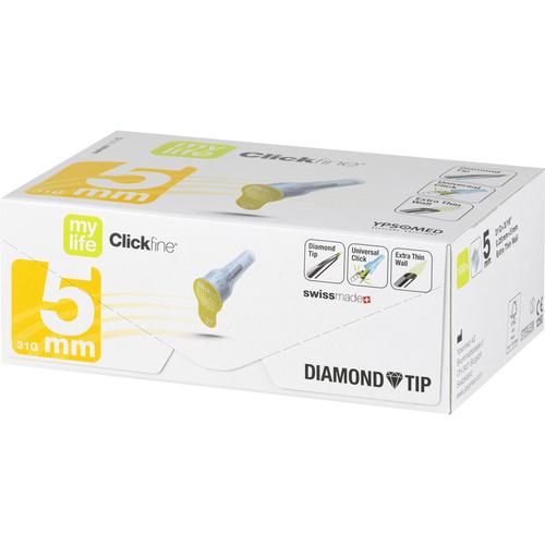 Mylife Clickfine Pen-Nadeln 5 Mm 31 G 100 St 1001 Artikel Medical bei onfy.de kaufen 19645716