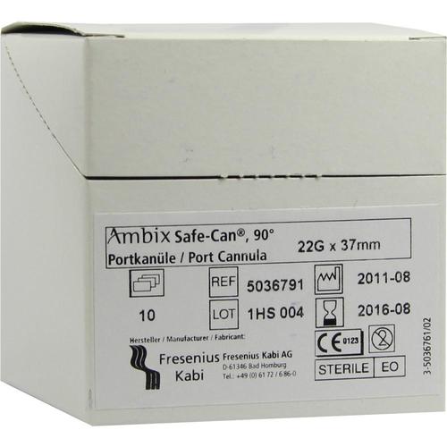 Ambix Safe-Can Gebogen 22Gx37Mm 10 St Fresenius Kabi Deutschland bei onfy.de kaufen 02711834