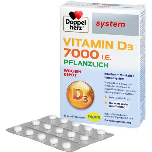 Doppelherz Vitamin D3 7000 I.e. Pflanzlich System 60 St Queisser Pharma bei onfy.de kaufen 19413101
