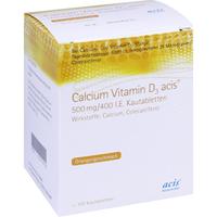 Calcium Vitamin D3 Acis 500mg/400 I.e. Kautablette null