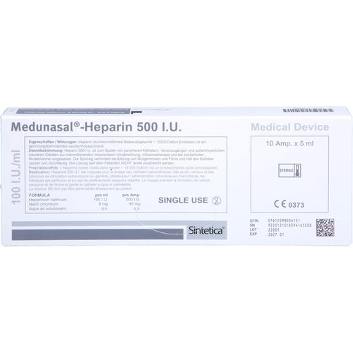 Medunasal-Heparin 500 I.u. 10x5 ml Sintetica bei onfy.de kaufen 17384499