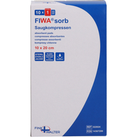 Saugkompressen Verbandkomp Steril 10x20cm Fiwasorb