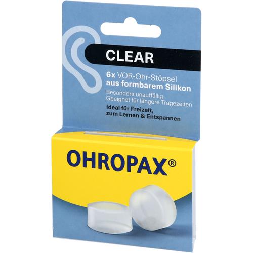 Ohropax Clear Silikon Vor-Ohr Stöpsel 6 St OHROPAX bei onfy.de kaufen 19412739
