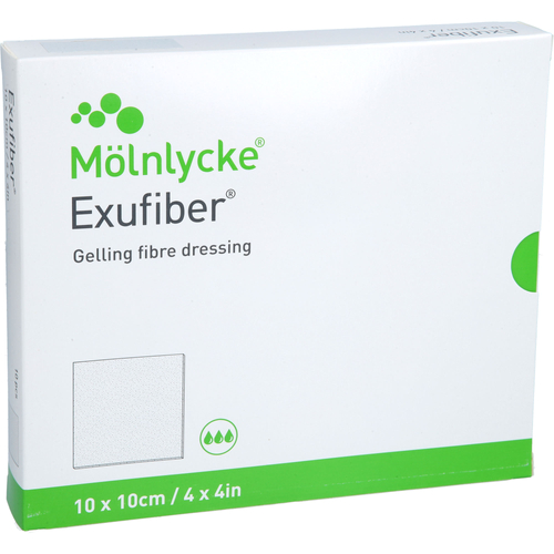 Exufiber 10x10 cm Gel-Faserverband 10 St Docpharm bei onfy.de kaufen 20312256