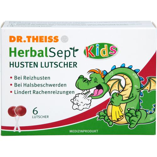 Dr. Theiss Herbalsept Husten Lutscher Kids 6 St Dr. Theiss Naturwaren bei onfy.de kaufen 19367826