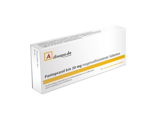 Pantoprazol Eris 20 mg Magensaftres. Tabletten Wl 14 St Fairmed Healthcare bei onfy.de kaufen 14214584