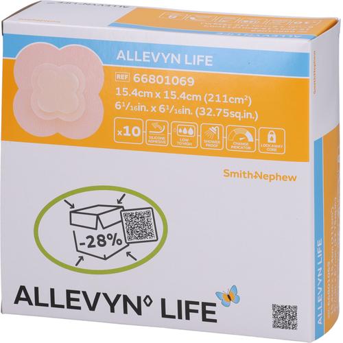 Allevyn Life 15.4x15.4 cm Silikonschaumverband 10 St Crosp Medical bei onfy.de kaufen 19556912