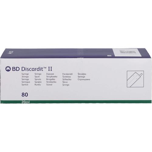 Bd Discardit Ii Spritze 80x20 ml 1001 Artikel Medical bei onfy.de kaufen 03024946